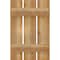 Ekena Millwork Spaced Board-n-Batten Shutters, Rough Sawn Western Red Cedar, 17 1/8W x 26H, PR RBS06S17X026RWR - alternate 4